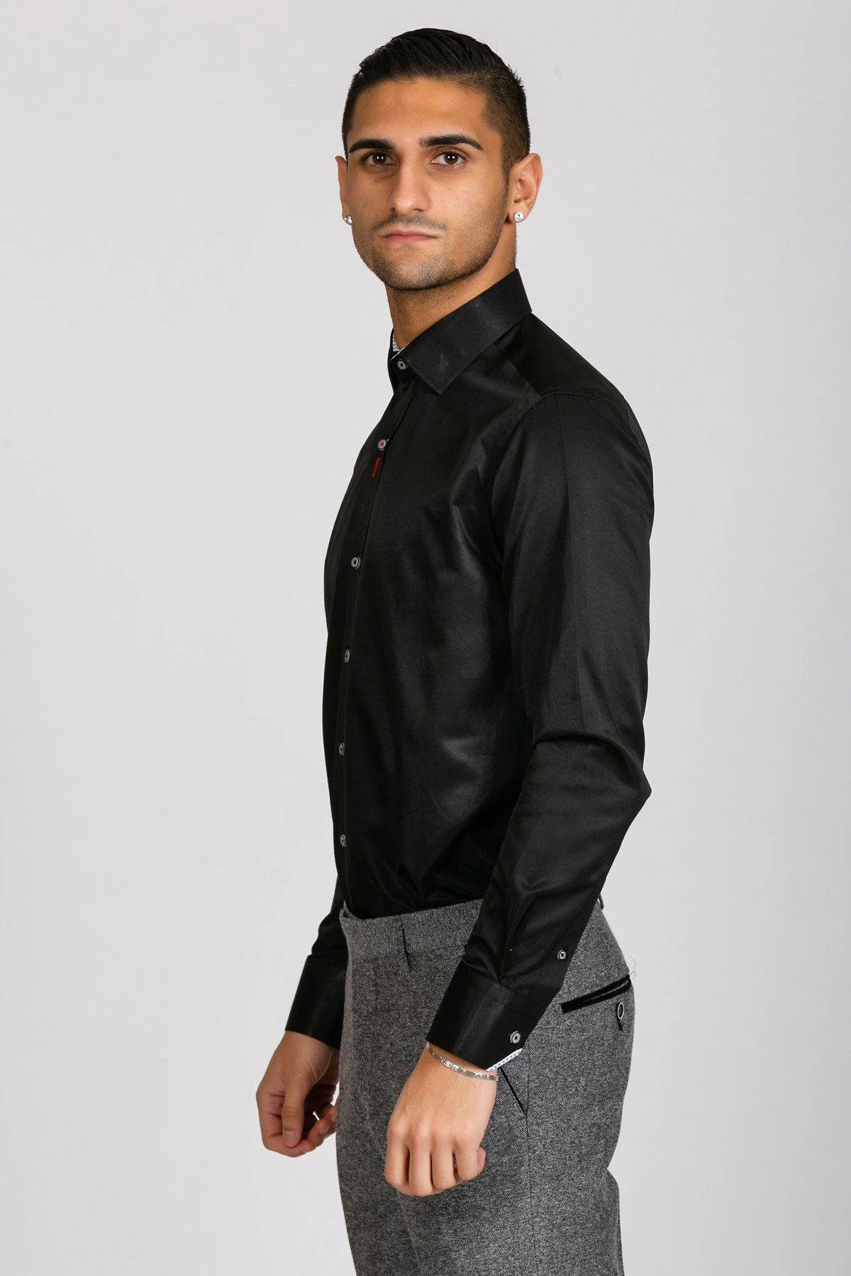 ALFIE - Black Long Sleeve Shirt - Image 5