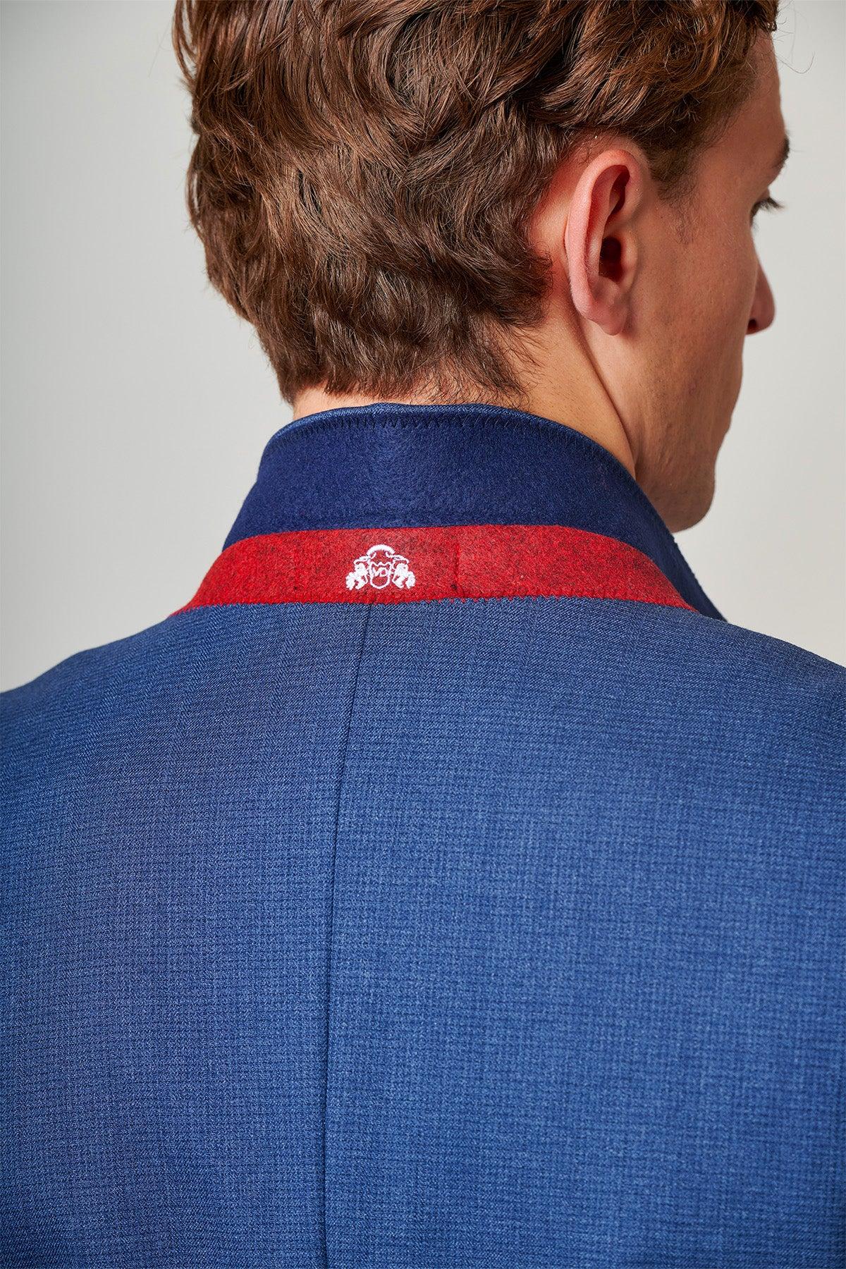 ASHLEY - Navy Blue Two Piece Suit - Image 5