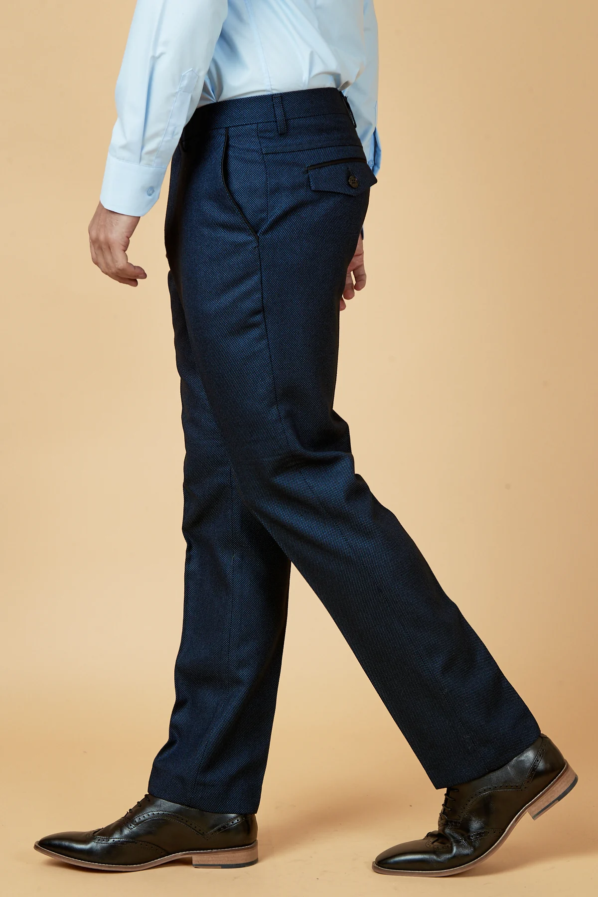 CALLUM - Blue Three Piece Suit - Image 12