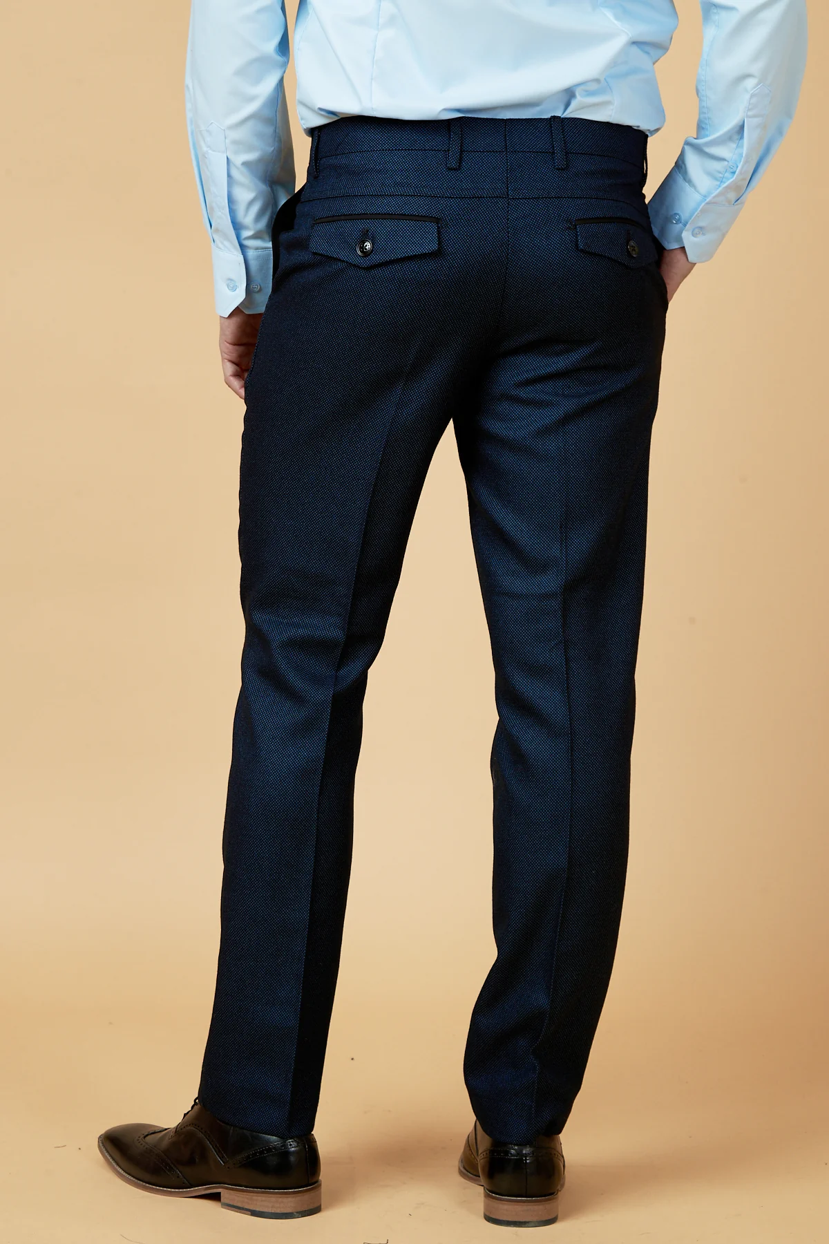 CALLUM - Blue Three Piece Suit - Image 13