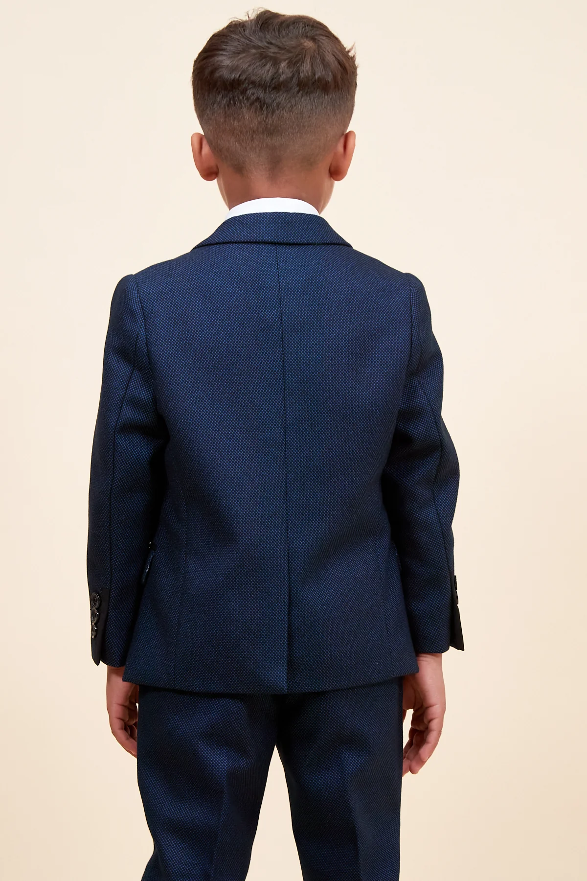 CALLUM - Childrens Blue Three Piece Suit - Image 4