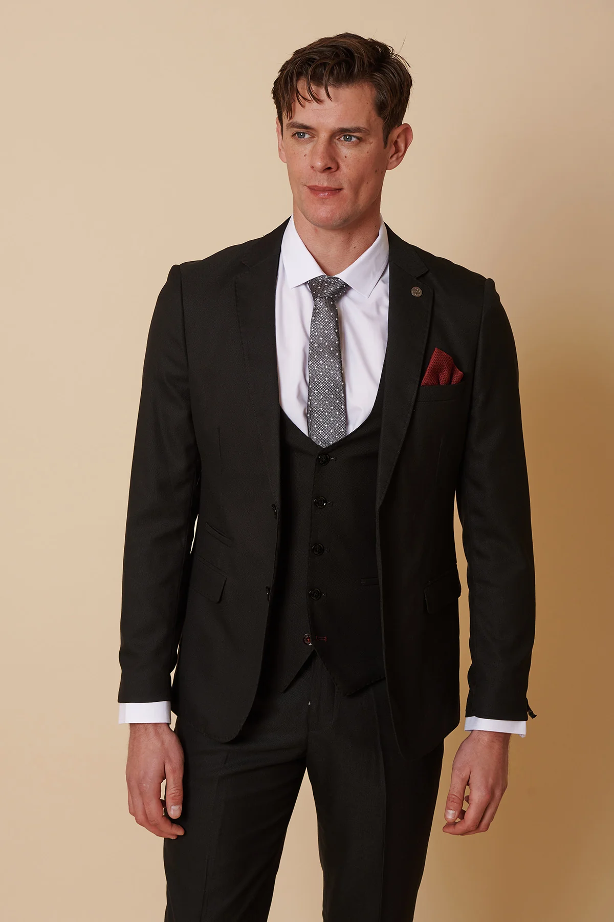 DANNY - Black Tailored Blazer - Image 3