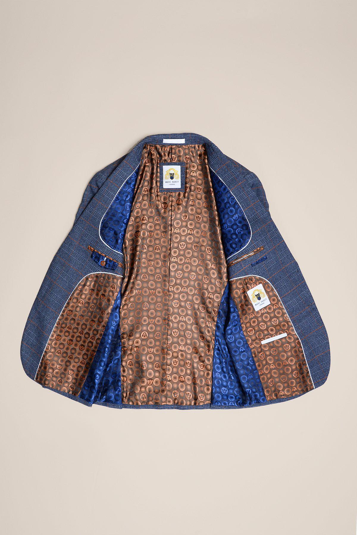 Coronation Street's Daniel Osbourne (Rob Mallard) in JENSON Sky Blue Check Suit - Image 14