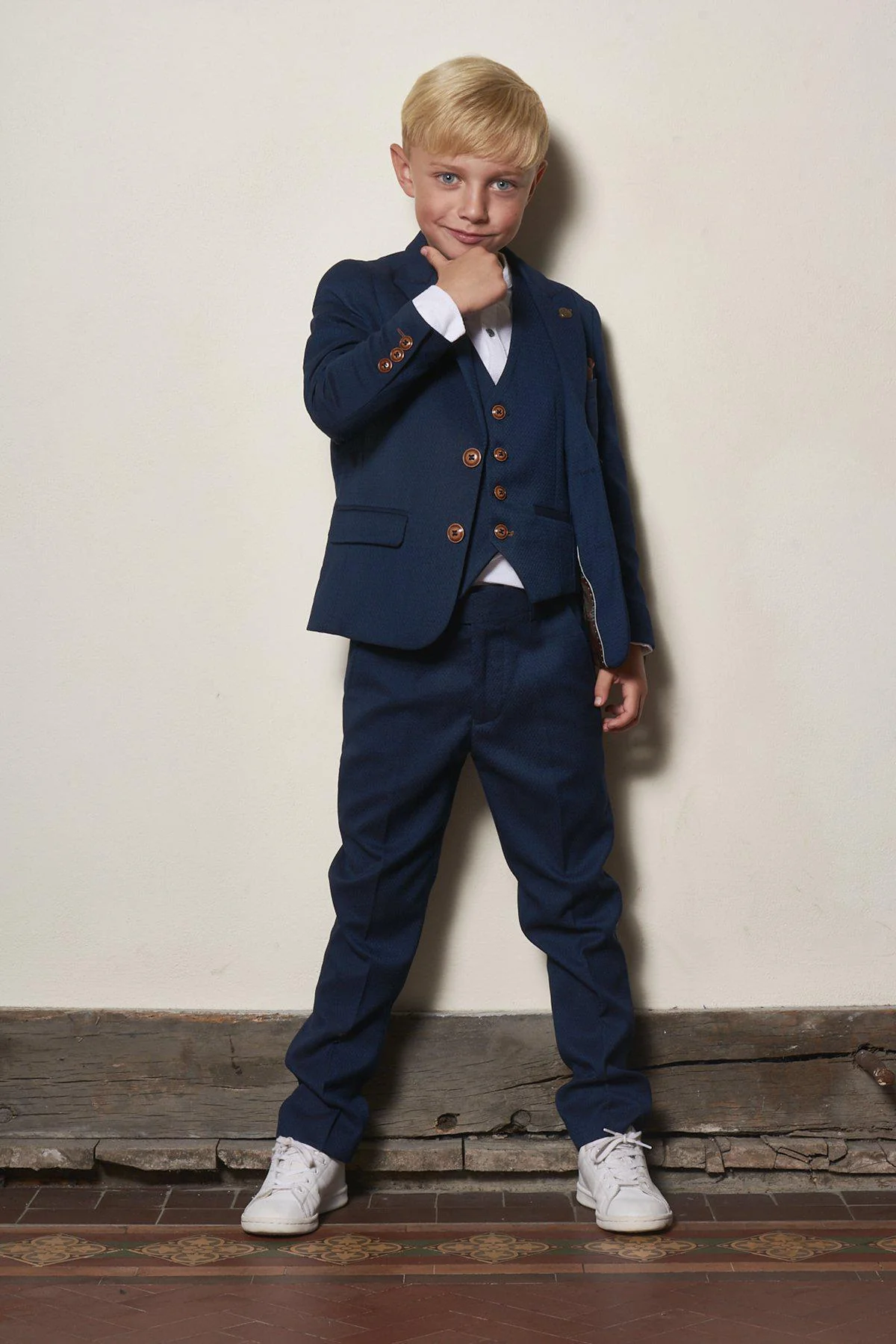 Matching Father & Son | Men’s MAX Royal Blue Three Piece Suit - Image 6