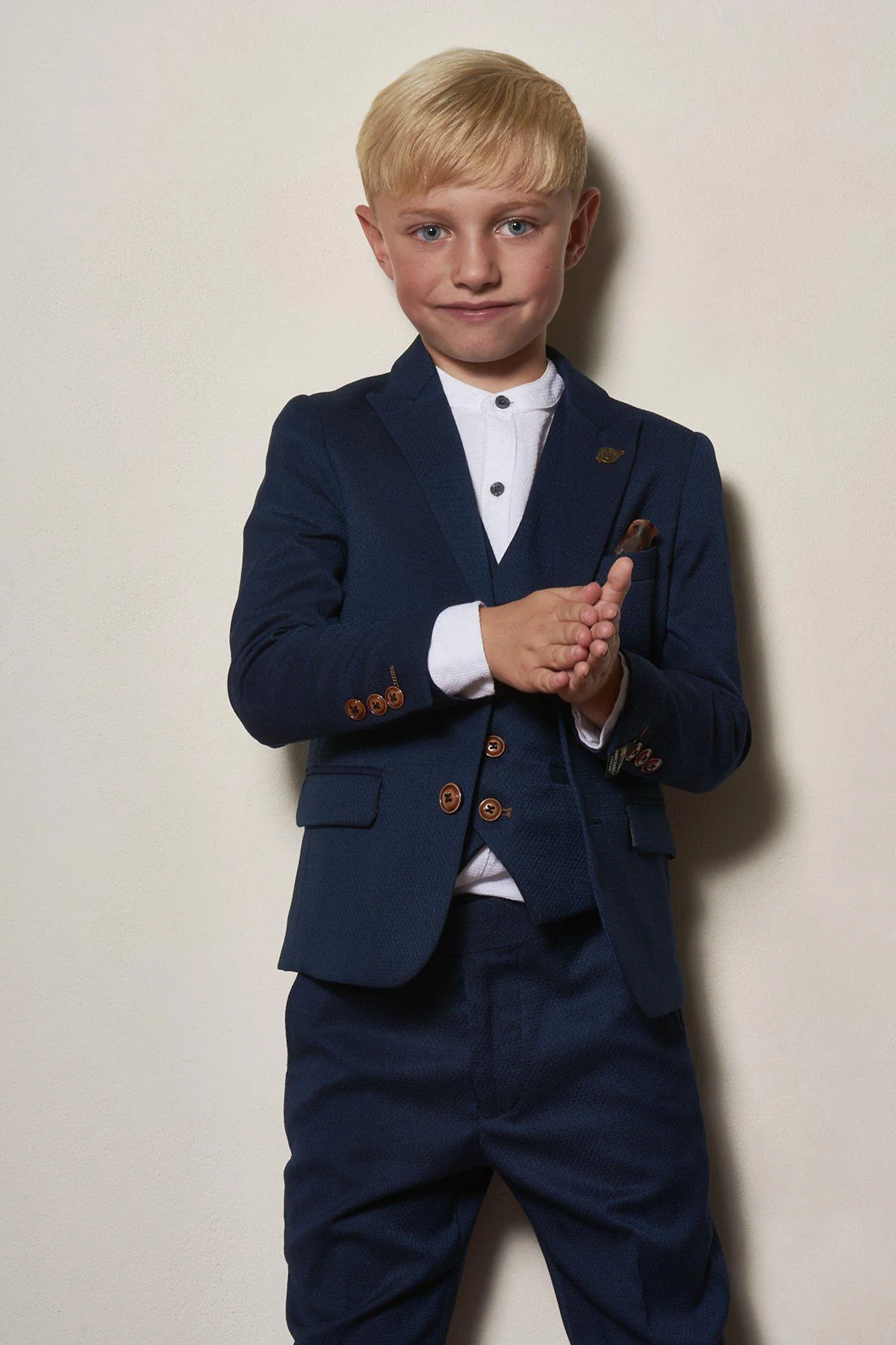 Matching Father & Son | Men’s MAX Royal Blue Three Piece Suit - Image 7