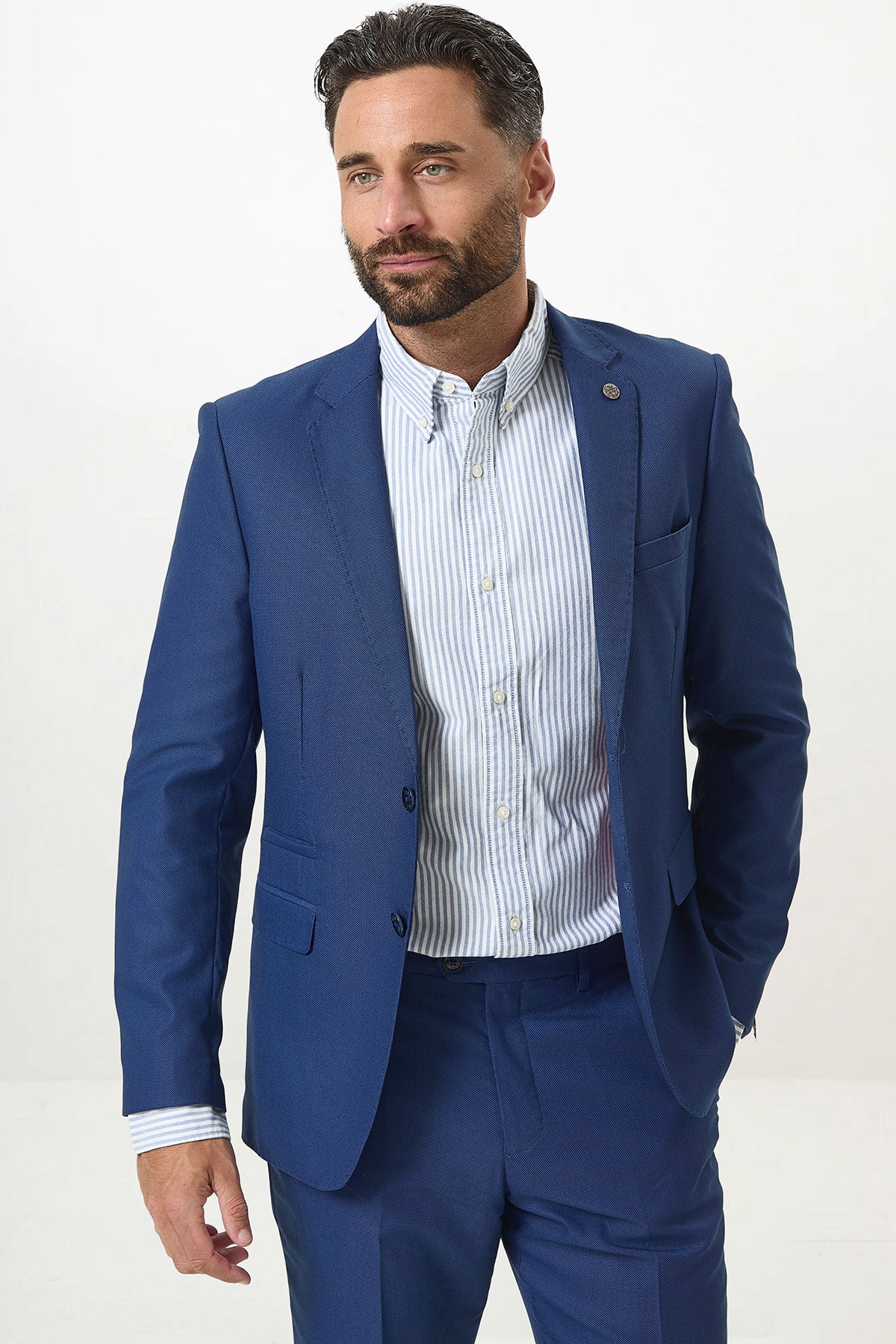 DANNY - Royal Blue Tailored Blazer - Image 6