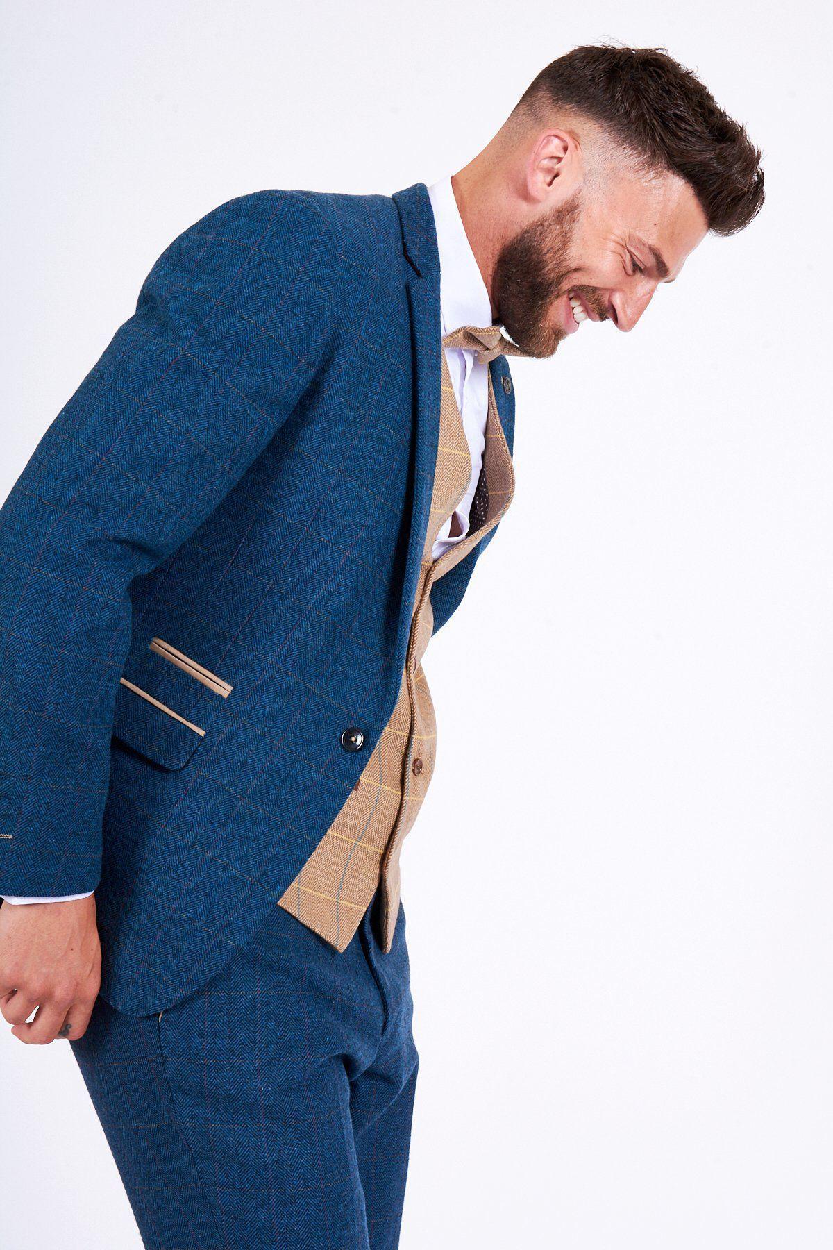 Hollyoaks Jacob Roberts (Damon Kinsella) in Dion Suit with DX7 Waistcoat - Image 3