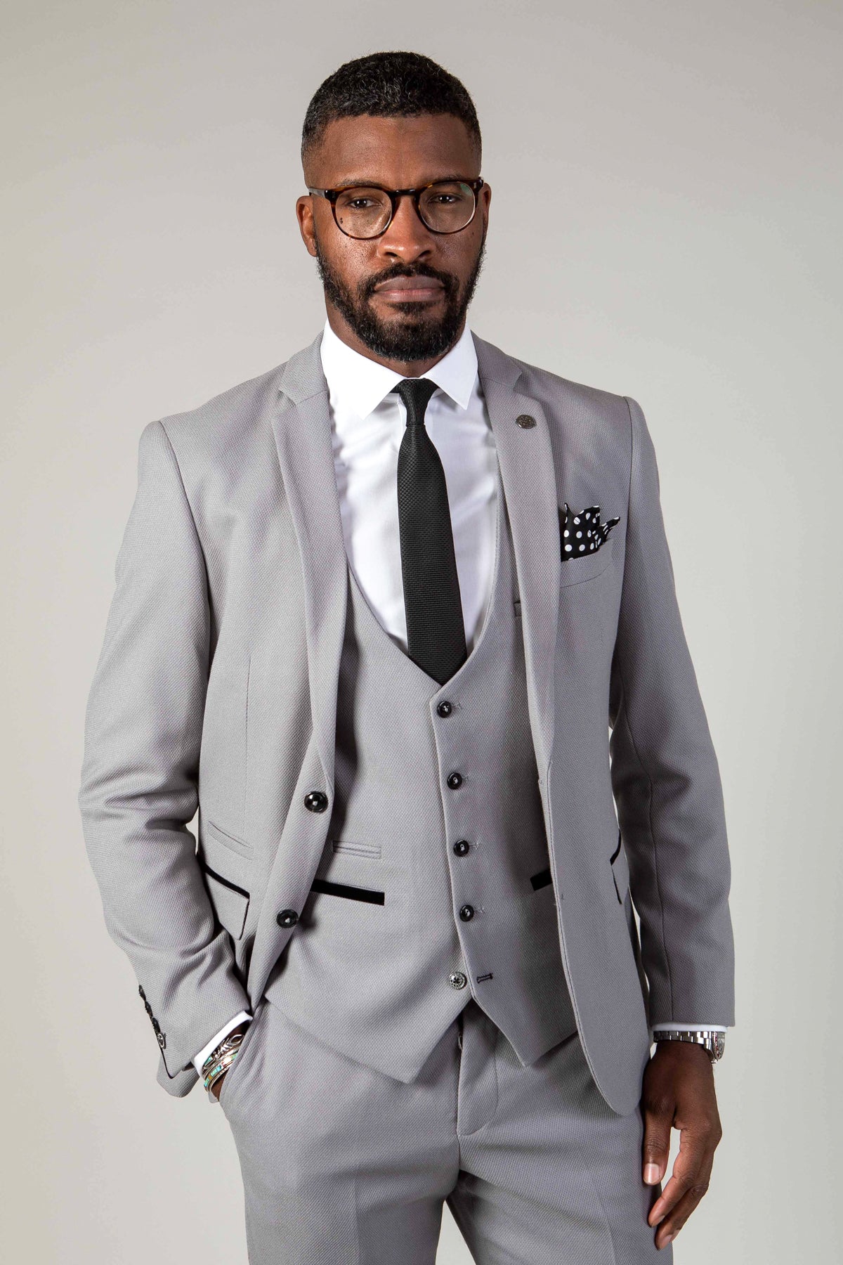 EDWIN - Silver Grey Blazer - Image 3