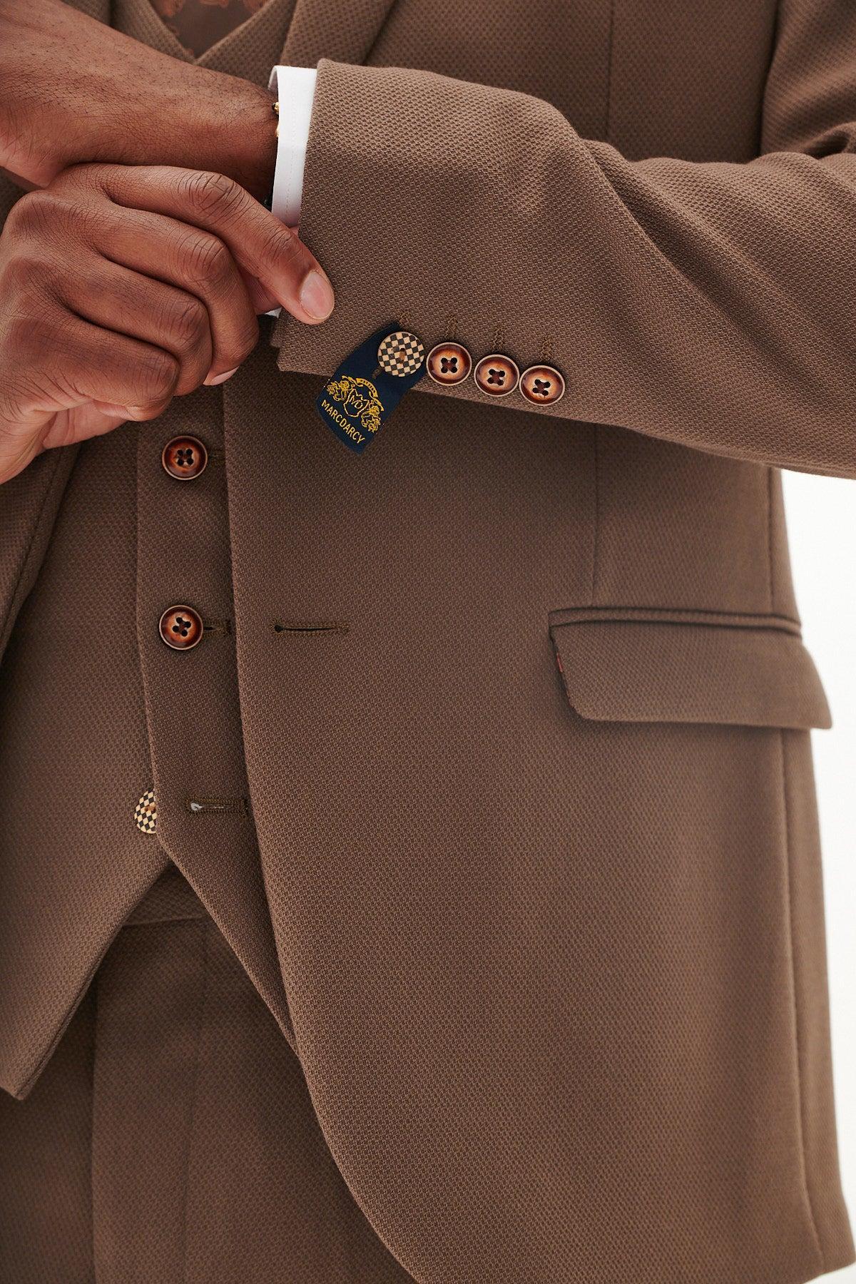 HM5 - Tan Tailored Blazer - Image 6