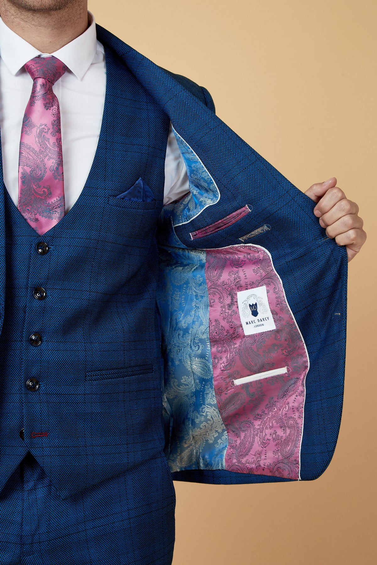 JERRY - Blue Check Blazer - Image 5