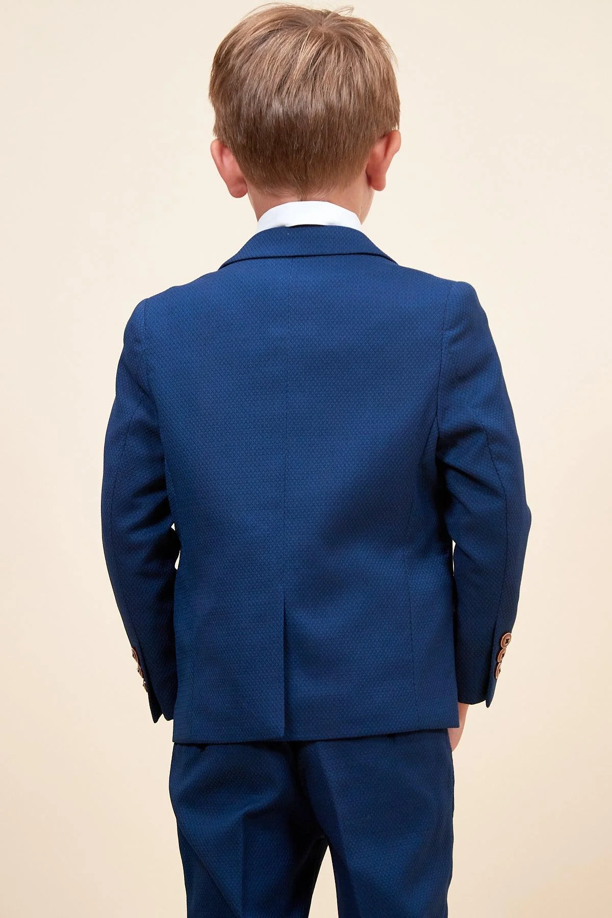 MAX - Childrens Royal Blue Three Piece Suit - Image 4