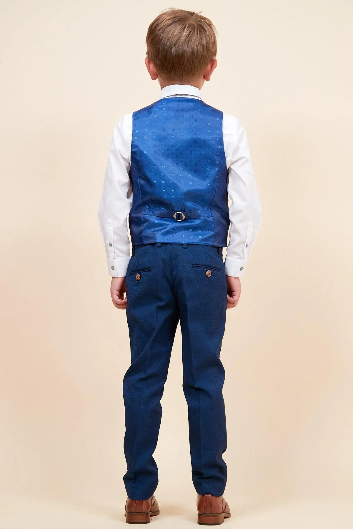 MAX - Childrens Royal Blue Three Piece Suit - Image 8