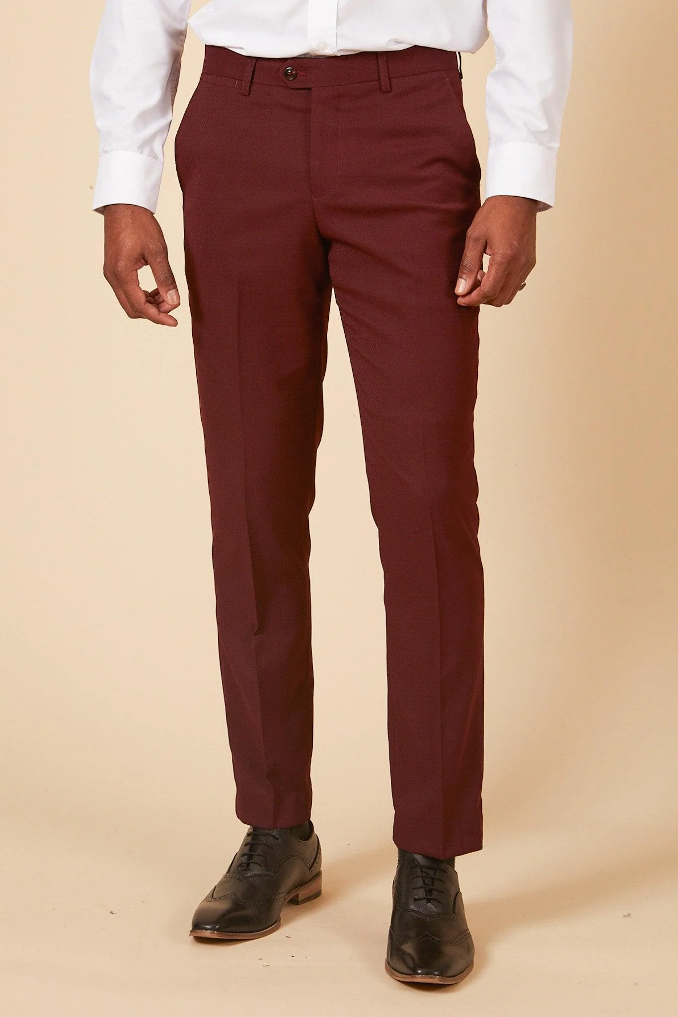 MAX - Wine Three Piece Suit - Image 13
