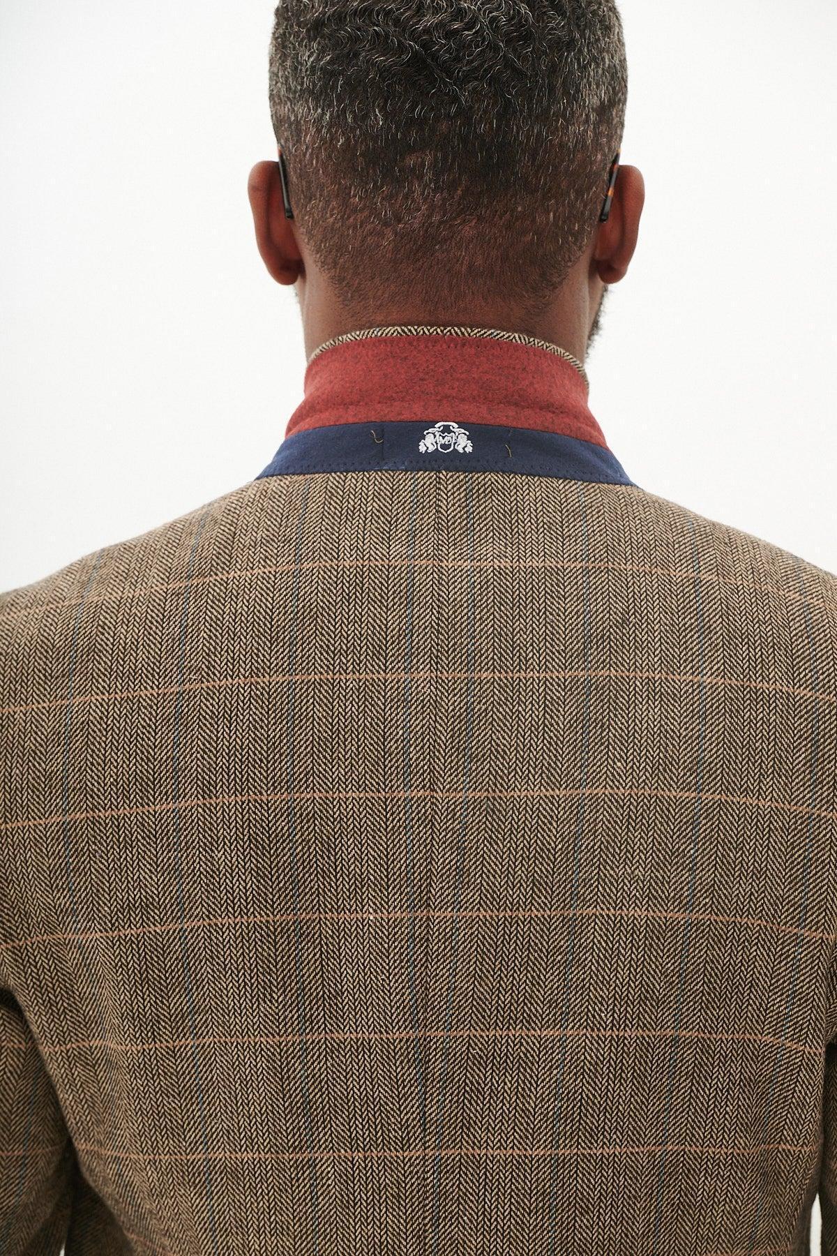 TED - Tan Tweed Check Blazer - Image 8